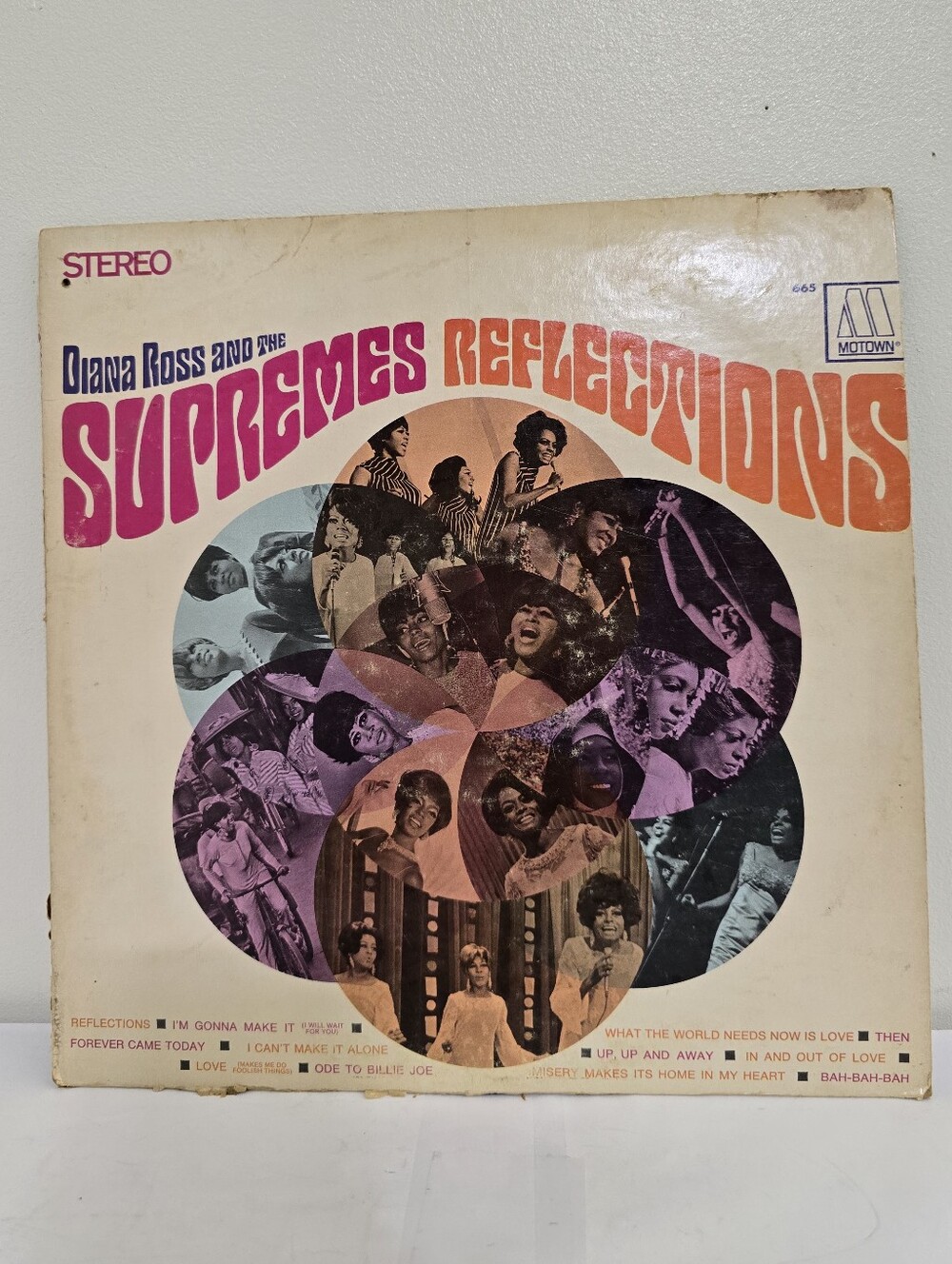 DIANA ROSS & THE SUPREMES reflections 1968 Vinyl LP Motown MS 665 Funk Soul